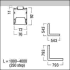 Eck-Kanal f.LED-Lichtlinie SLN2-C CL MSC L795SR