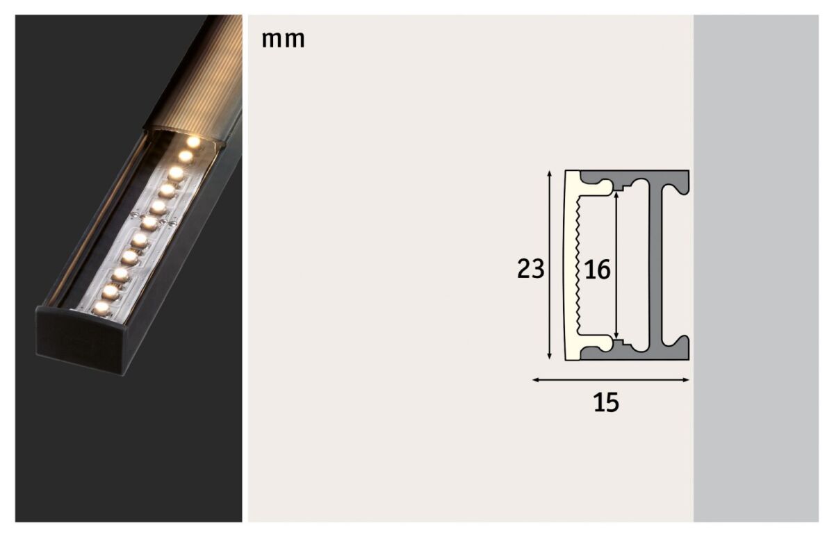 LED-Strip Profil 705.23