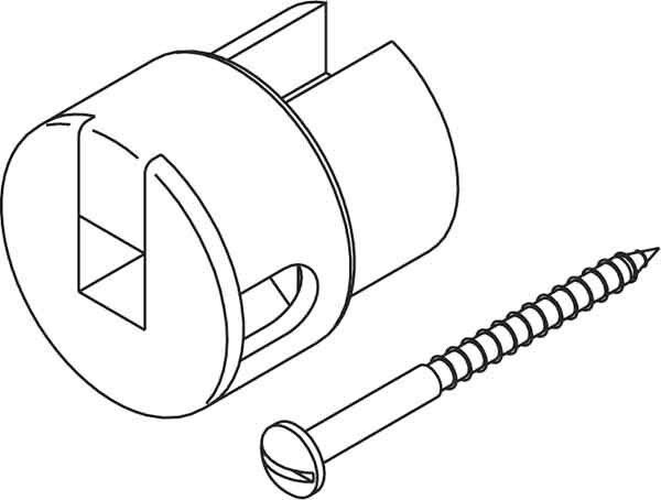 Lampen-Kabelträger KT 81 ws