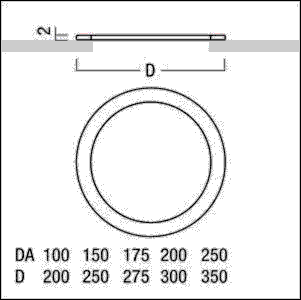 Deckenverstärkungsring 60 800 315