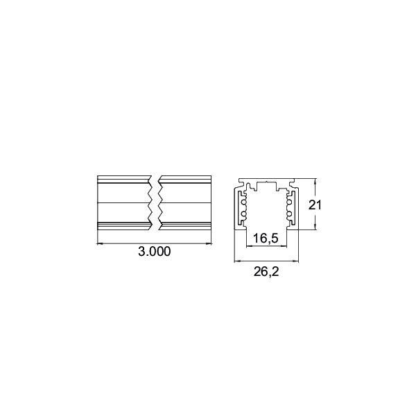 48 V-Stromschiene DALI 88487380