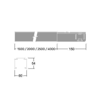 Tragschiene CONTUS T L4000 WH