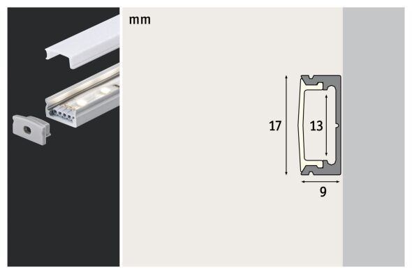 LED-Strip Profil 705.17