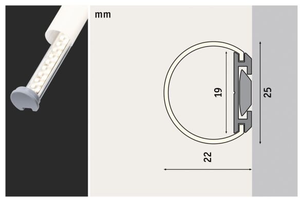 LED-Strip Profil 705.60