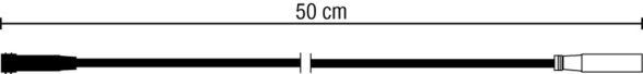 Anschlusskabel 500mm 58700