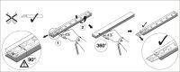 LED-Stripes-Verbinder LS AY AC-CSW/P2/100P