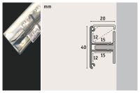 LED-Strip Profil 705.20