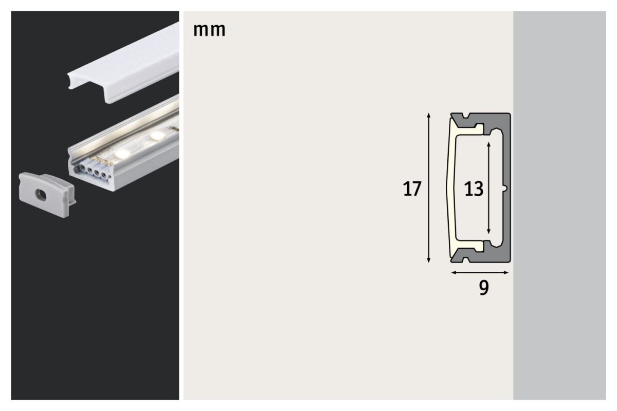 LED-Strip Profil 705.17