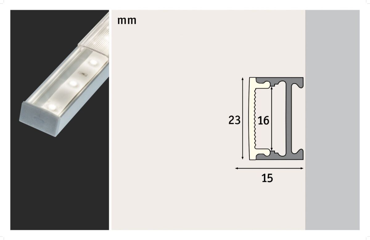 LED-Strip Profil 708.09