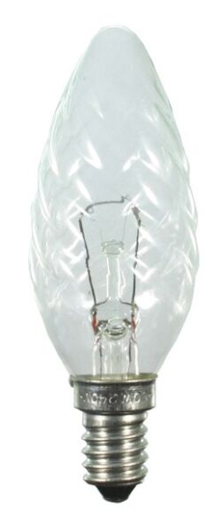Gedr.Kerzenlampe 35x97mm 40803