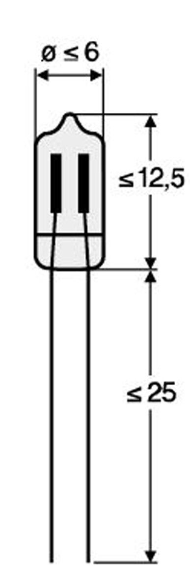 Miniaturglimmlampe 31011
