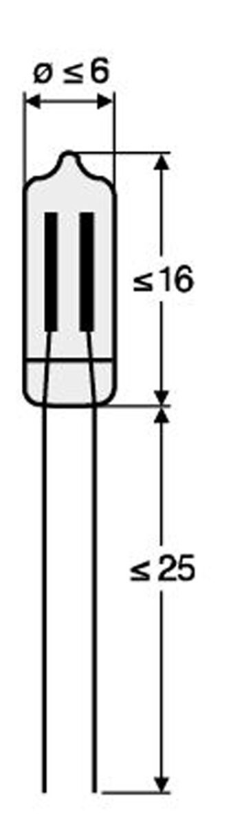 Miniaturglimmlampe 31021
