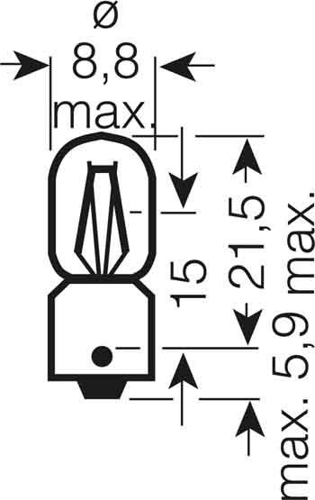 Standlichtlampe 3930