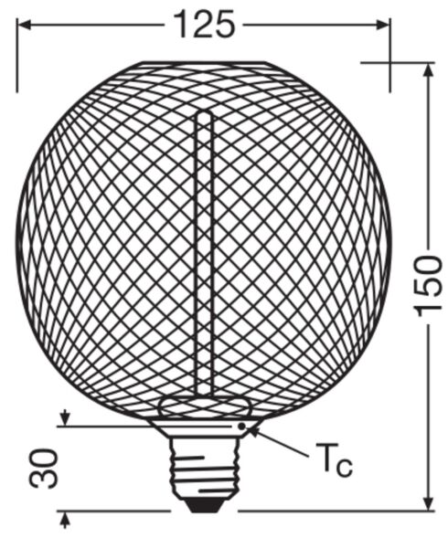 LED-Dekor-Lampe DECOR #4058075840164