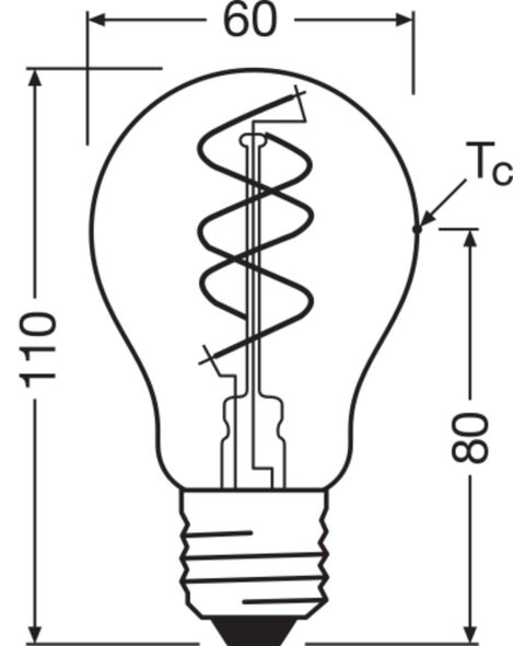 LED-Lampe Vintage1906 1906C #4058075836624