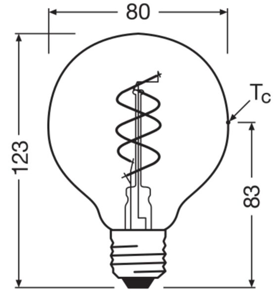 LED-Lampe Vintage1906 1906G #4058075836785