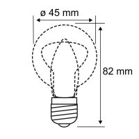LED-Filamentlampe 230V 291.97