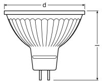 LED-Reflektorlampe MR16 RL-MR16 20 827/36