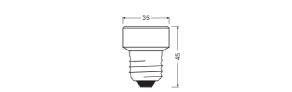 LED-Designlampe E27 LEDST #4058075840058