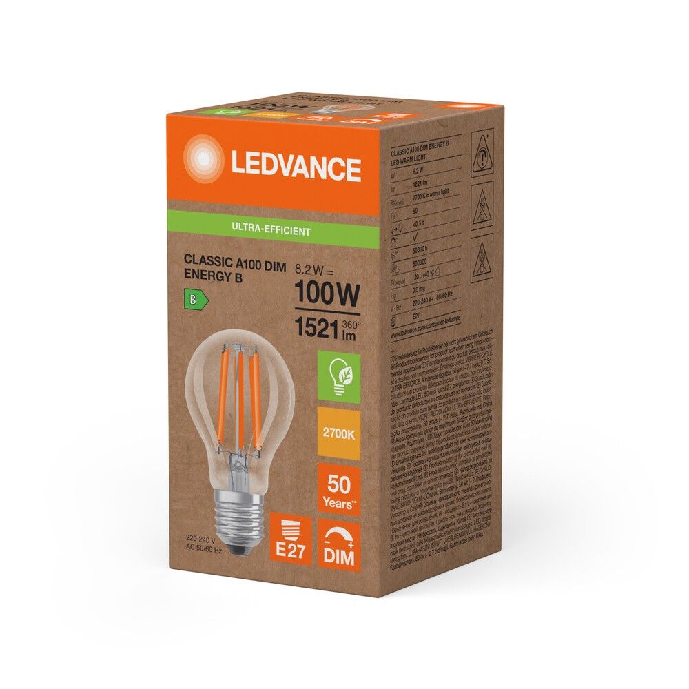 LED-Lampe E27 LCA100F.DEEBS8.2827C