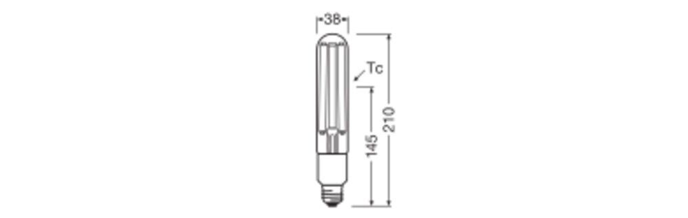 LED-Lampe E27 NAV70LED.AV2500LM23W