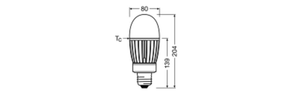 LED-Lampe E40 HQLLEDP6000LM4184040