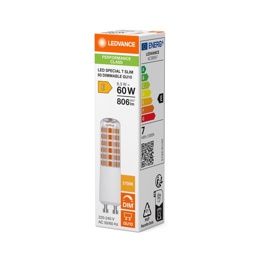 LED-Lampe SLIM GU10 LEDTS #4099854267321