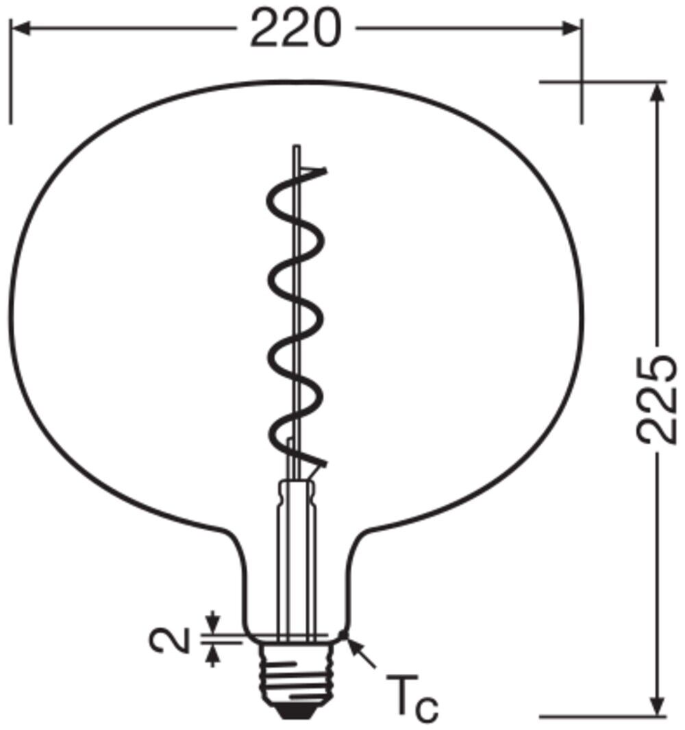 LED-Lampe Vintage1906 1906B #4058075836167
