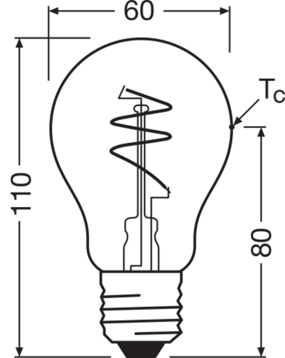 LED-Lampe Vintage1906 1906C #4058075836600