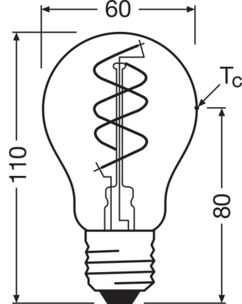 LED-Lampe Vintage1906 1906C #4058075836624