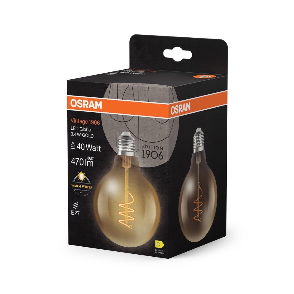 LED-Lampe Vintage1906 1906G #4058075836549