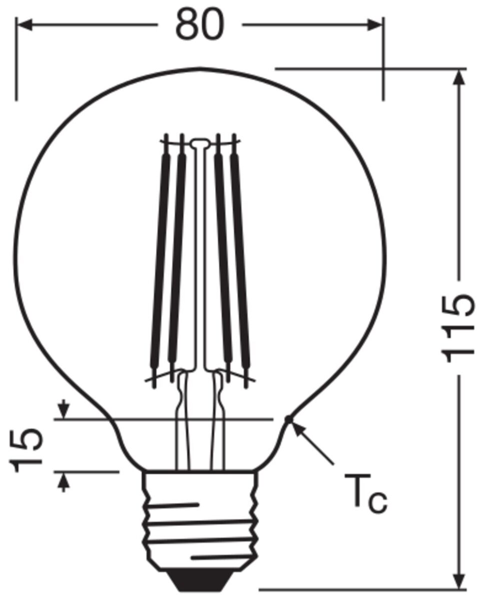 LED-Lampe Vintage1906 1906G #4099854137860