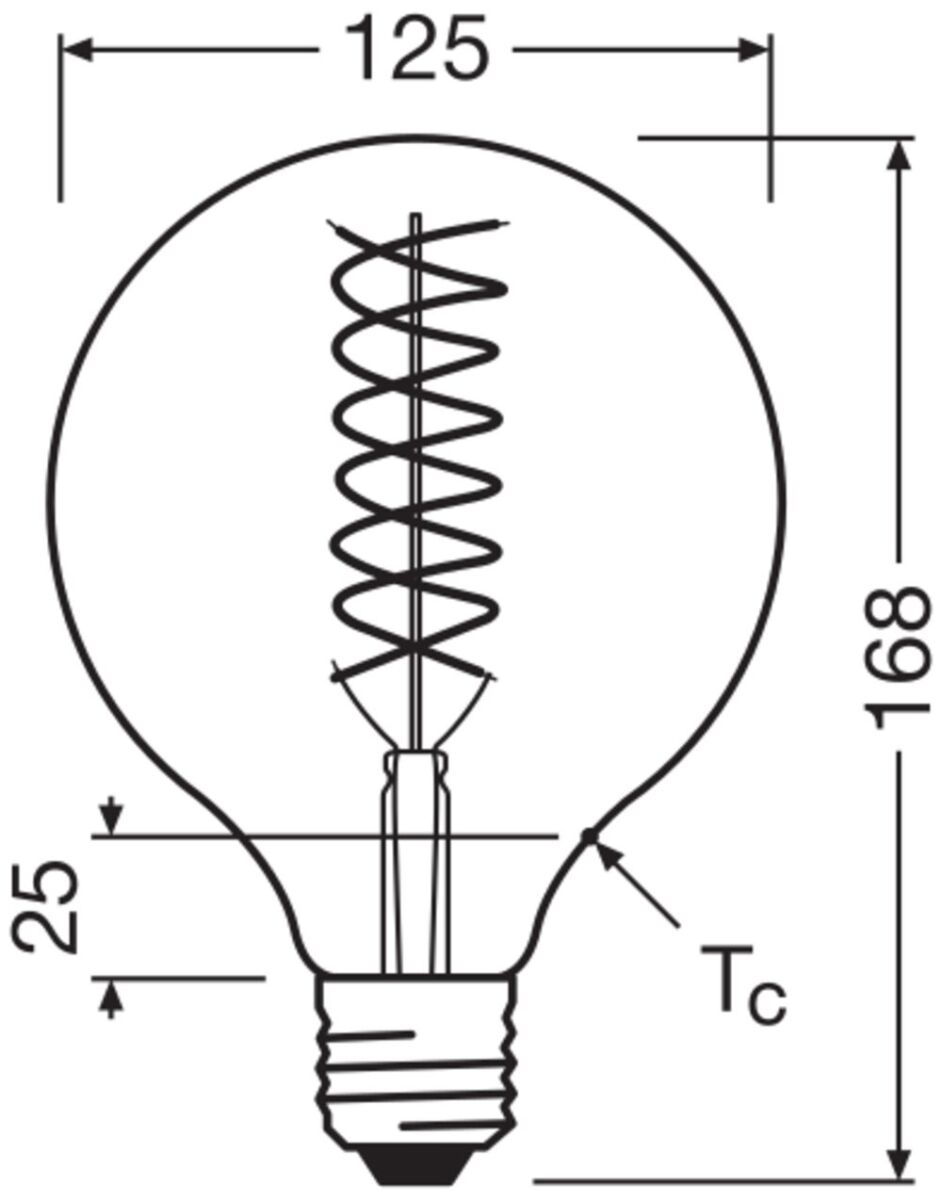 LED-Lampe Vintage1906 1906G #4099854137884