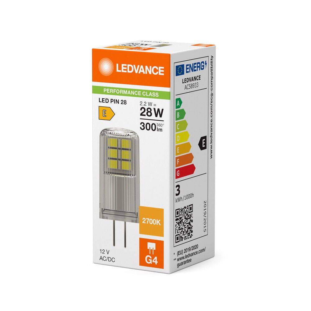 LED-PIN-Lampe G4 LEDPIN28320P2.2827KL