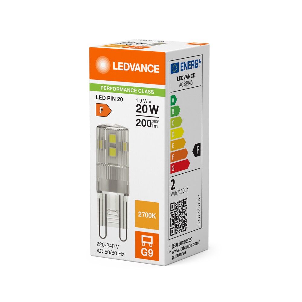 LED-PIN-Lampe G9 LEDPIN20300P1.9827CL