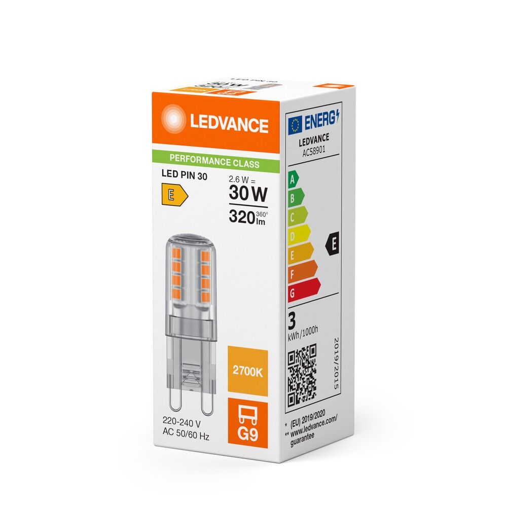 LED-PIN-Lampe G9 LEDPIN30300P2.6827CL