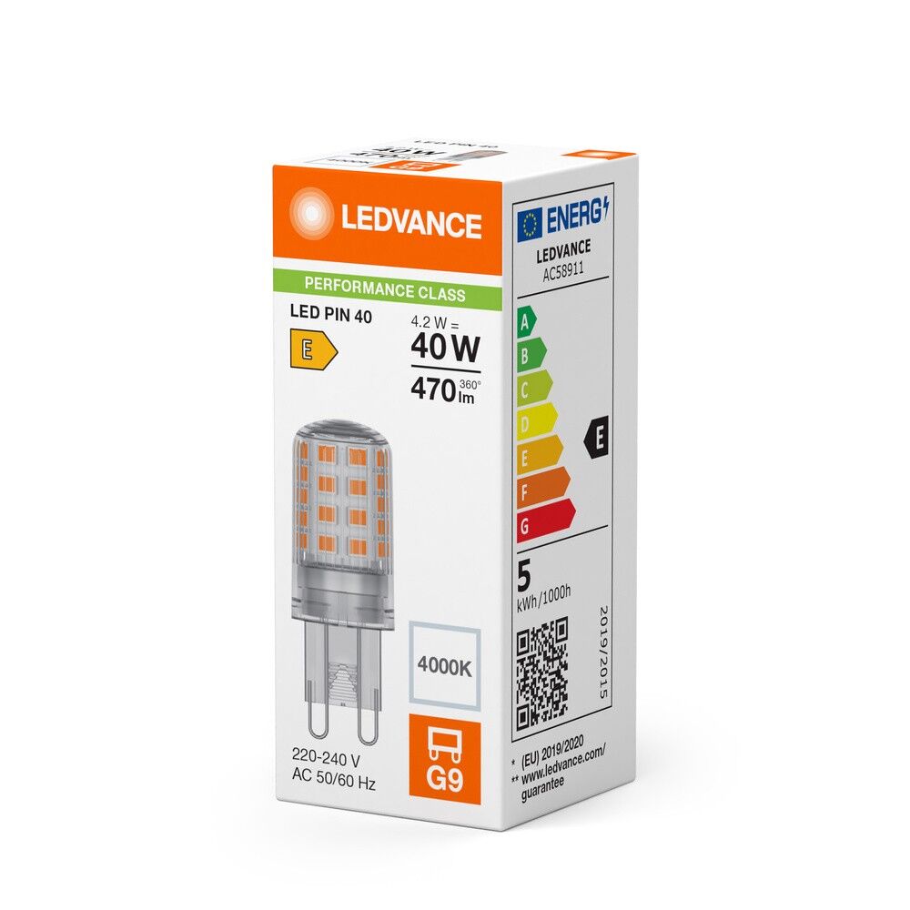 LED-PIN-Lampe G9 LEDPIN40300P4.2840CL