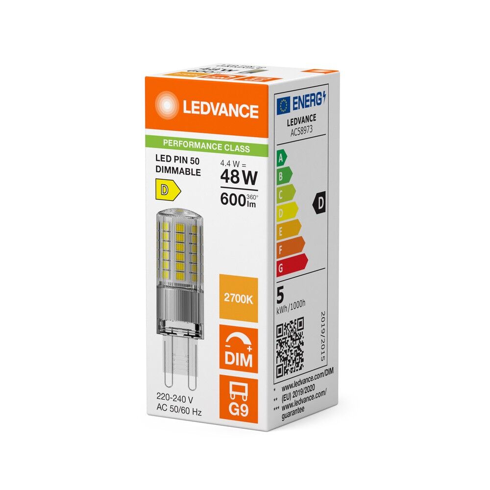 LED-PIN-Lampe G9 LEDPIN50320DP4.4827C
