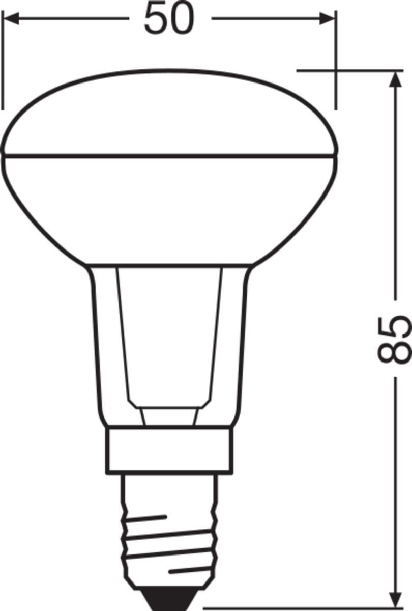 LED-Reflektorlampe R50 LEDR5060364.3W827E14