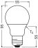LED-Lampe E27 LCA40PCR4.9W840FR