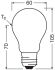 LED-Lampe E27 LCA60FilDEEAS3.8827F