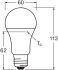 LED-Lampe E27 LCA75PCR10W827FR