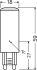 LED-PIN-Lampe G9 LEDPIN60320P4.9840CL