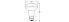 LED-Reflektorlampe E27 2700K 4,8W 350lm 36°