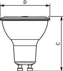 LED-Reflektorlampe PAR16 MAS LEDspot#30792600