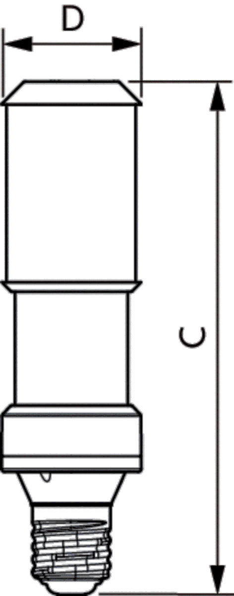 LED-Lampe E40 MASLEDSONT #44917600