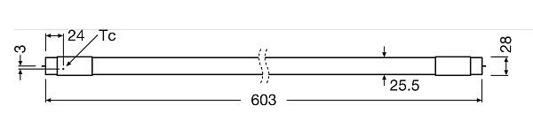 LED-Tube T8 HF RL-T8 18 S 840G13 HF