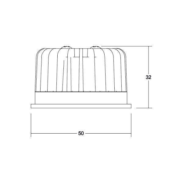 LED-Reflektoreinsatz 350mA 12923384