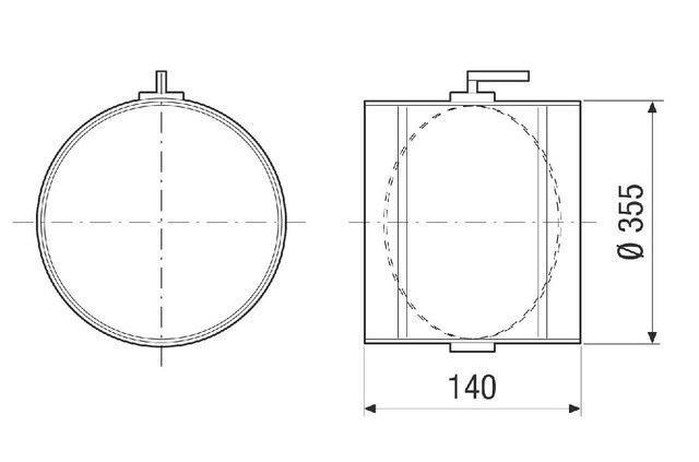 Drosselklappe manuell MDKI 45