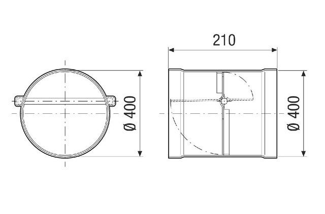 Verschlussklappe VKKI 50